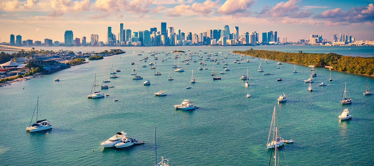 decorative photo of Miami coastline